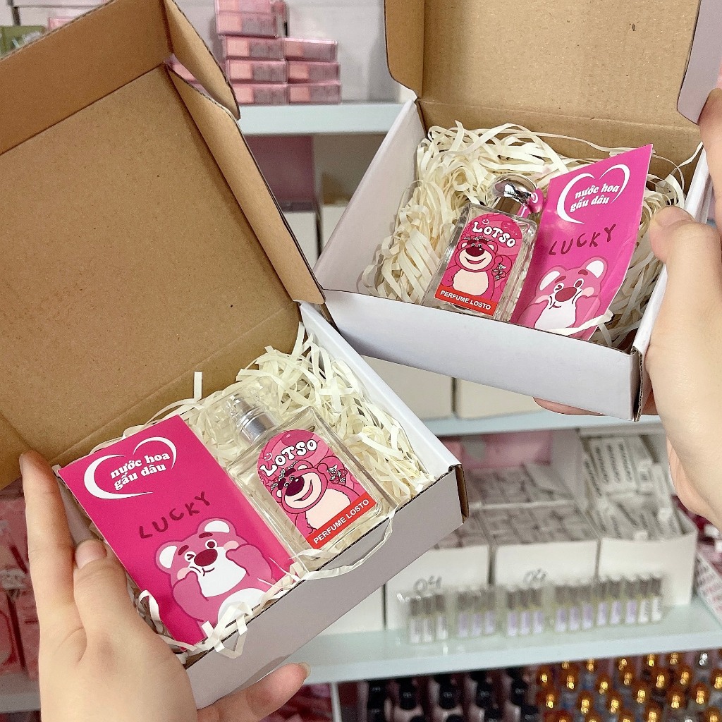 Nước hoa gấu dâu Lotso Kèm Hộp Siêu Hot 50ml