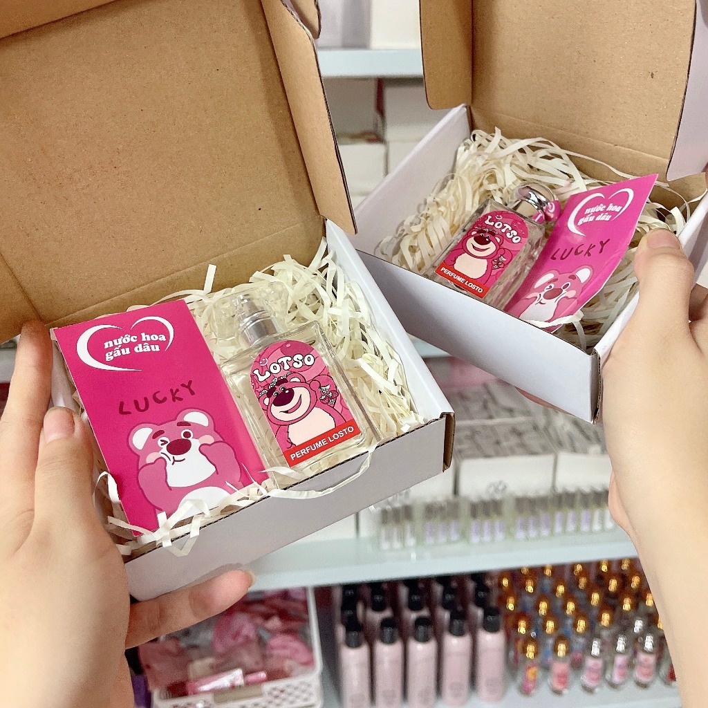 Nước hoa gấu dâu Lotso Kèm Hộp Siêu Hot 50ml