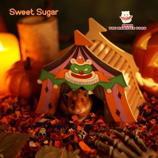 SS Nhà trú thang leo hầm chui Halloween cho hamster