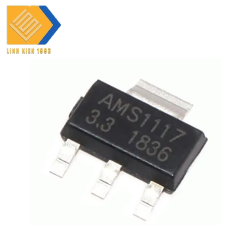 AM1117 ic nguồn 3V3 AMS1117 chân dán SMD hàng chính hãng mới SOP223