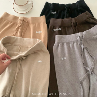  Zinnia Quần len mịn ống suông hàn quốc  dáng dài hợp với b cao 1m57 lên ah  