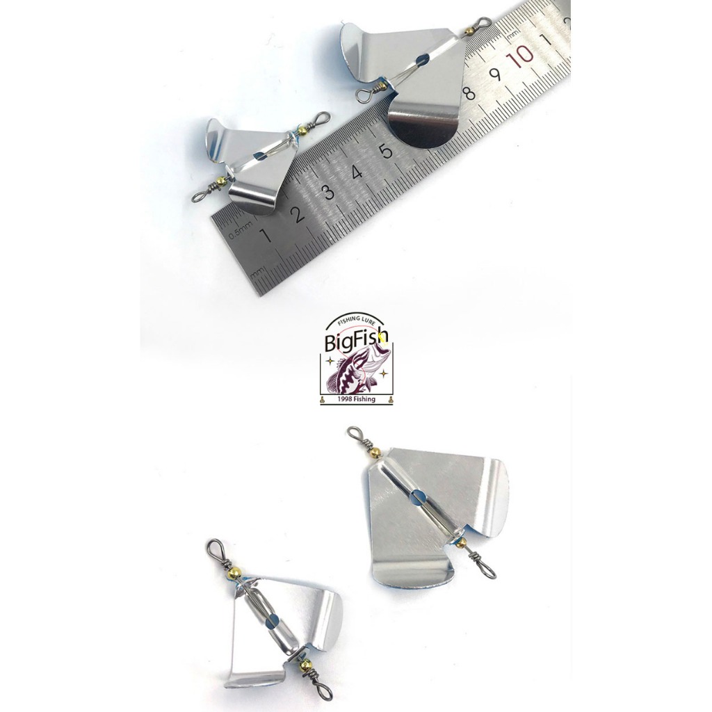 Cánh quạt xoay độ nhái nhơi, thìa xoay 360 độ câu cá lóc bông độ nháy nhảy