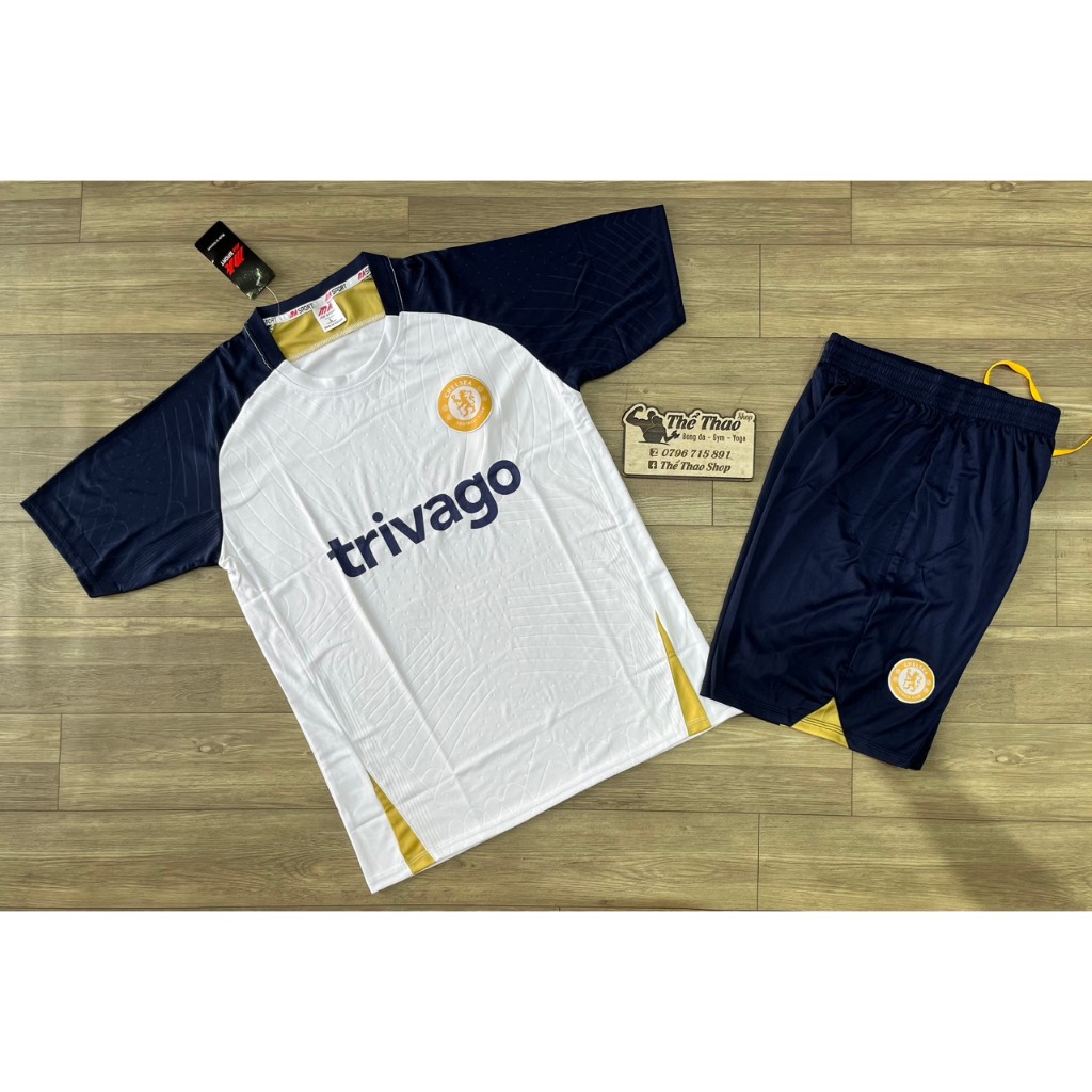 Áo bóng đá nam nữ Chel 2023-2024 vải thun lạnh