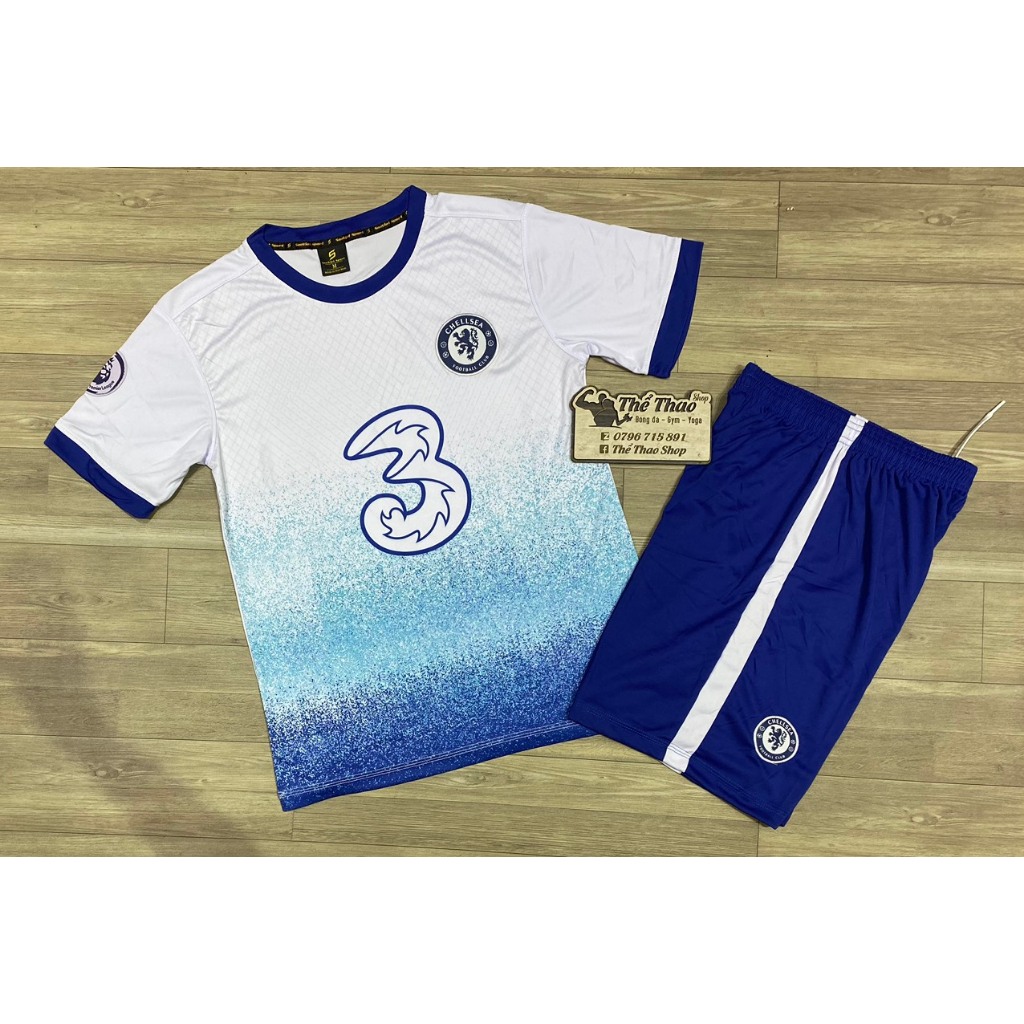 Áo bóng đá nam nữ Chel 2023-2024 vải thun lạnh