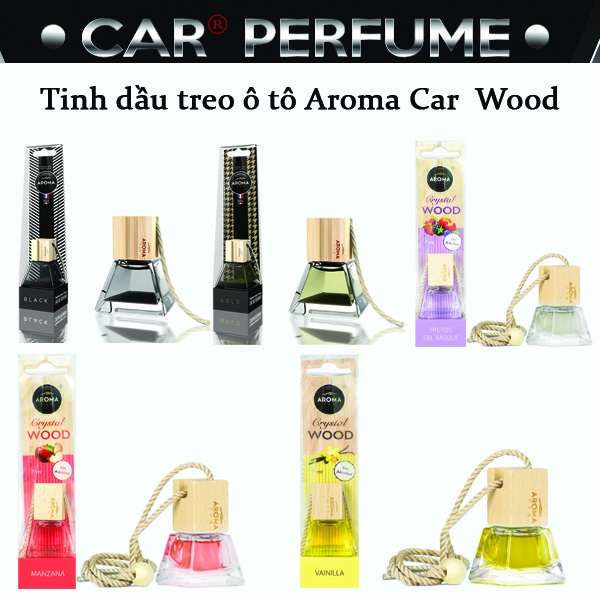 Tinh dầu treo ô tô Aroma Car  Wood – 7ml