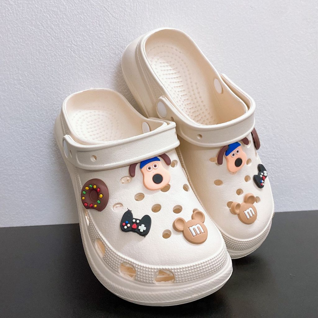 Dép Sục Cross Nữ Hải Yến Đế Cao 5cm Kèm Hình Ngẫu Nhiên size 36-39