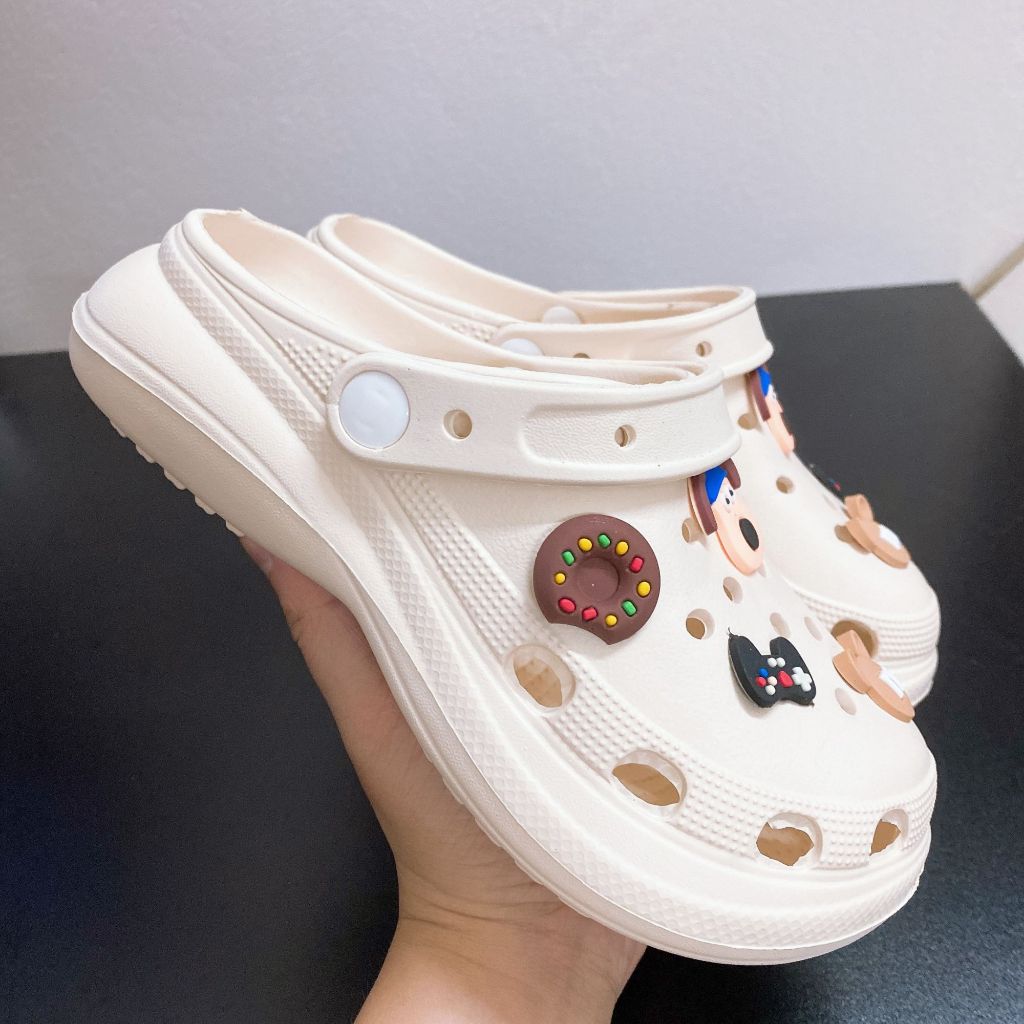 Dép Sục Cross Nữ Hải Yến Đế Cao 5cm Kèm Hình Ngẫu Nhiên size 36-39