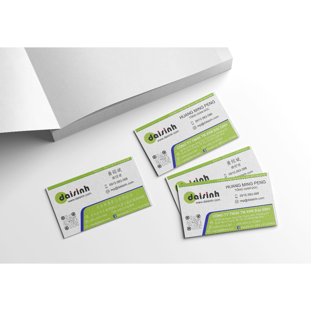 COMBO 500 Namecard in theo yêu cầu, Thẻ tích điểm Thẻ giấy Voucher Card, Thank you Phiếu Liệu trình In Nailbox