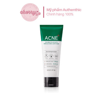 💥🍒Sữa Rửa Mặt Some By Mi AHA-BHA-PHA 30 Days Miracel Acne Clear Foam