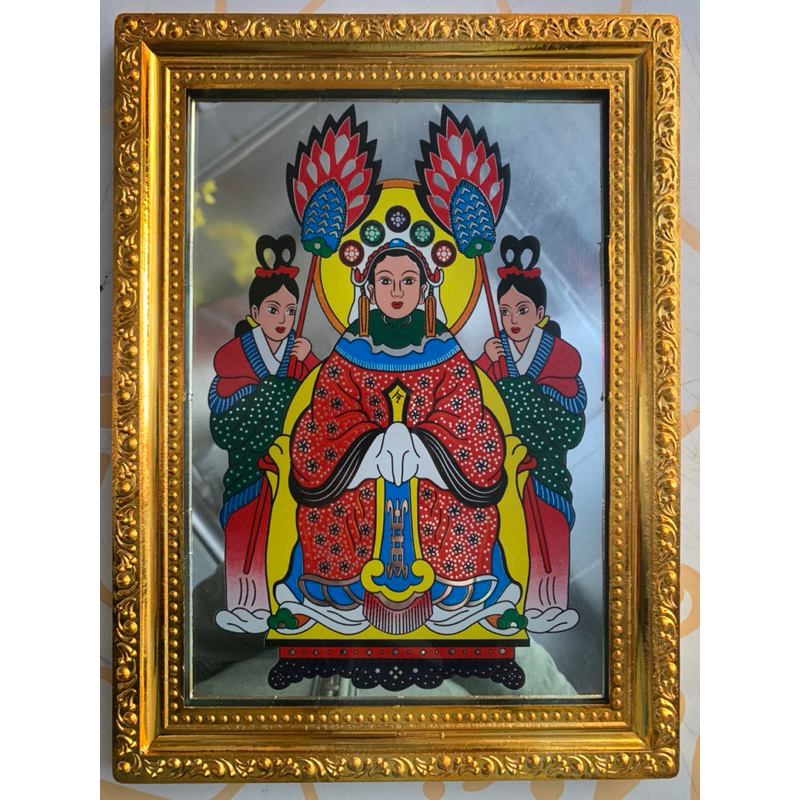 TRANH BÀ CỬU THIÊN HUYỀN NỮ 18x24CM