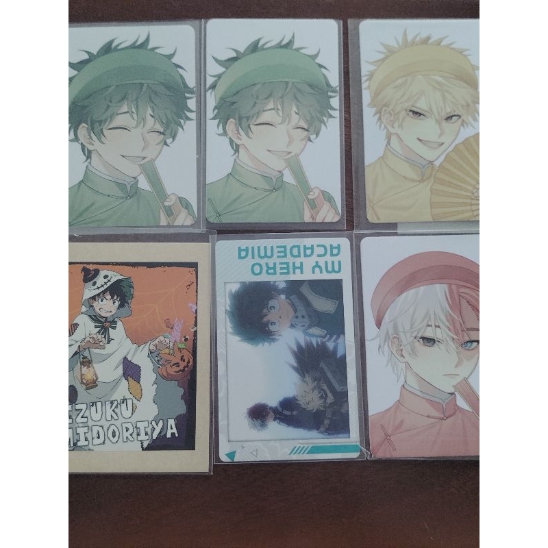 Card bo góc Bakugo,deku,shoto