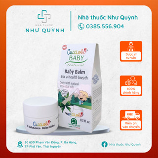 Sáp giữ ấm Baby Cucciolo cho bé giúp giữ ấm vùng hầu họng, lưng, phòng ngừa bệnh về hô hấp