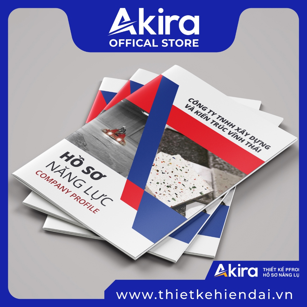 In profile - In hồ sơ năng lực từ 1 cuốn