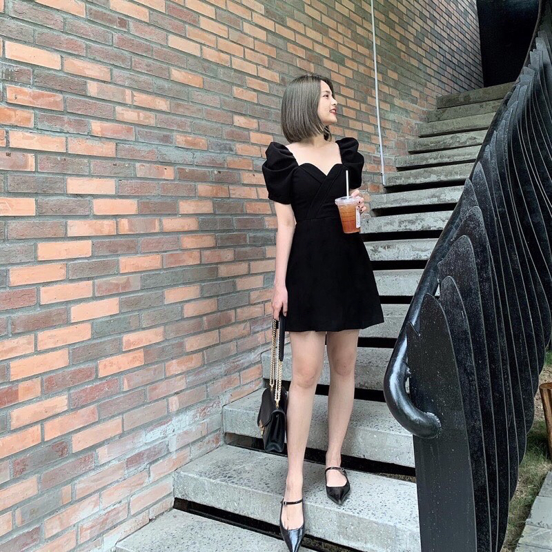 Đầm bigsize đi tiệc siêu xinh che bụng