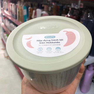  Hộp đựng hành tỏi tròn Hokkaido 2 lớp ráo nước chống ẩm cấp đông được thực phẩm 