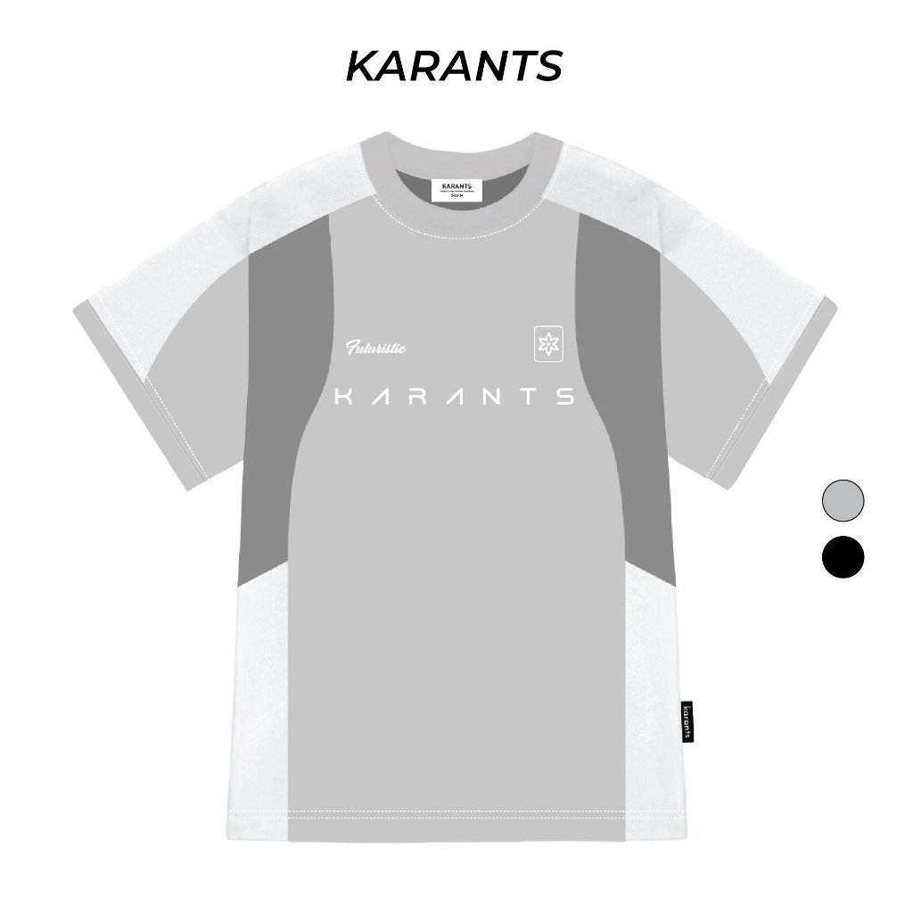 Áo Thun Phối Nhiều Màu Karants Local Brand Streetwear Form Oversize - KR62