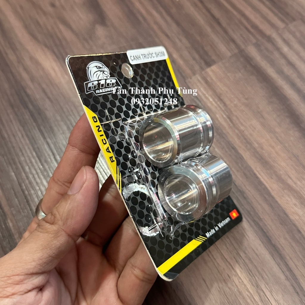 Canh bánh Inox 304 SH 350i / SH350i: Trước , sau