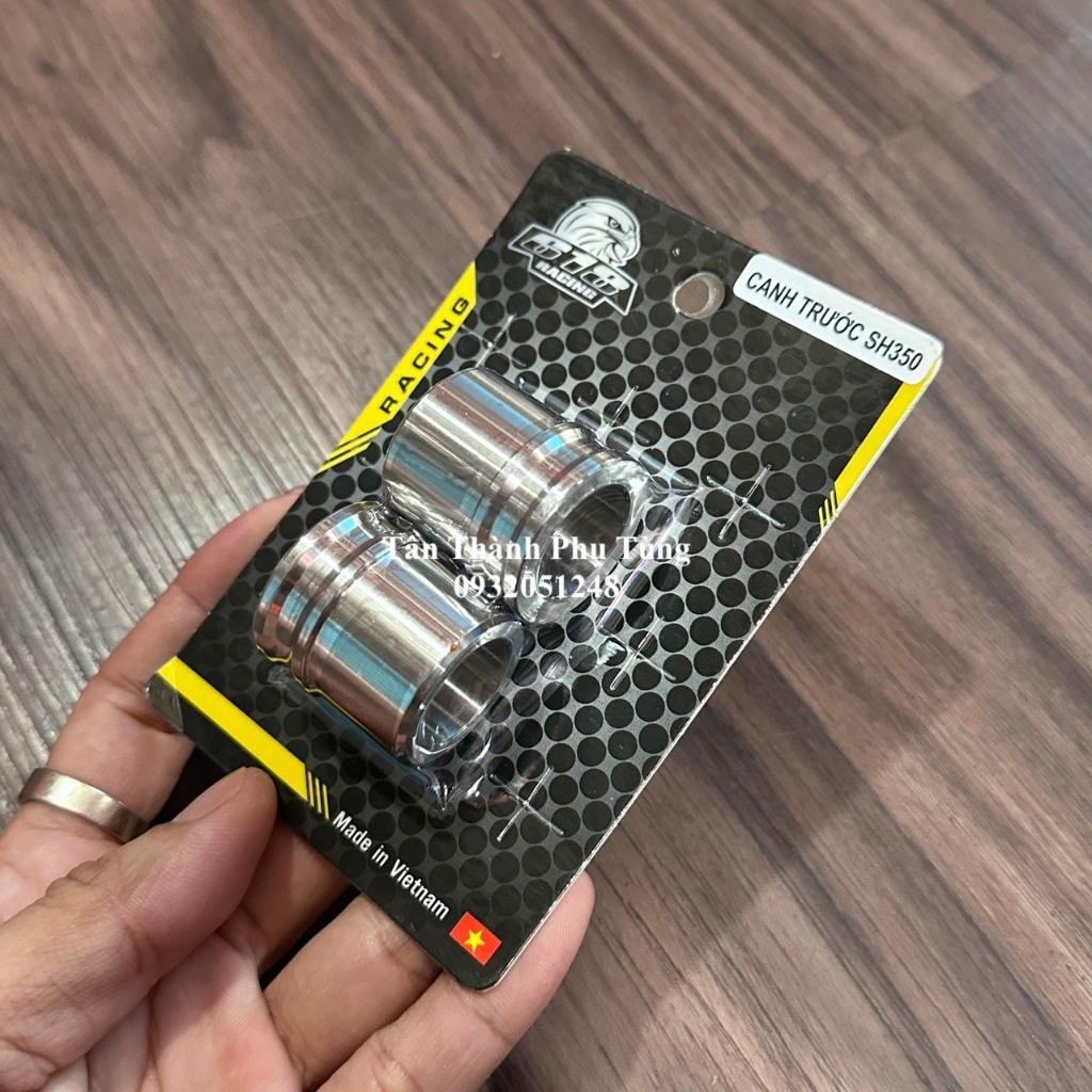 Canh bánh Inox 304 SH 350i / SH350i: Trước , sau