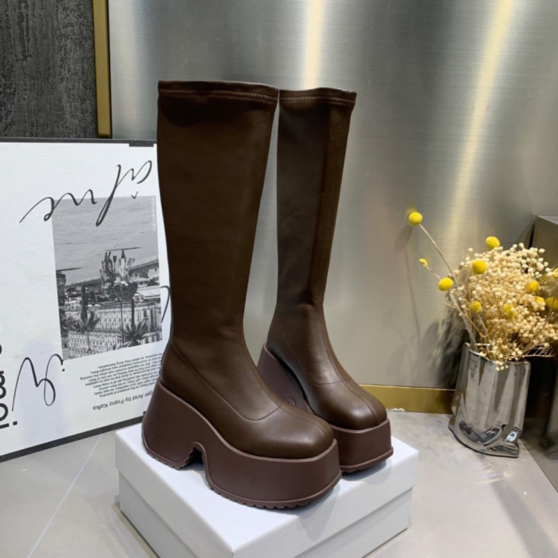 Bốt đùi  đế cao hàng quảng châu