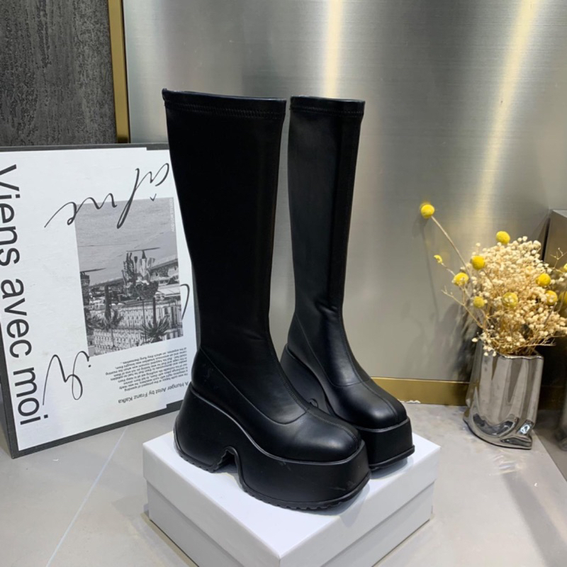 Bốt đùi  đế cao hàng quảng châu