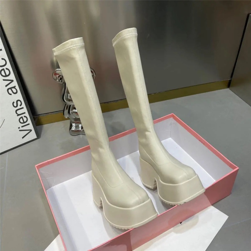 Bốt đùi  đế cao hàng quảng châu