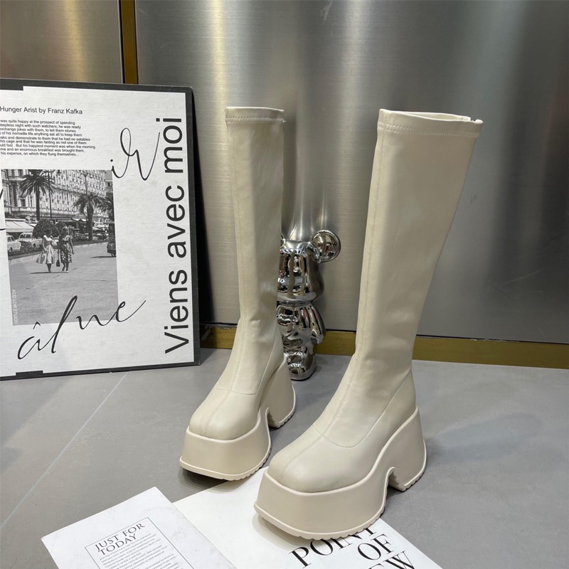 Bốt đùi  đế cao hàng quảng châu