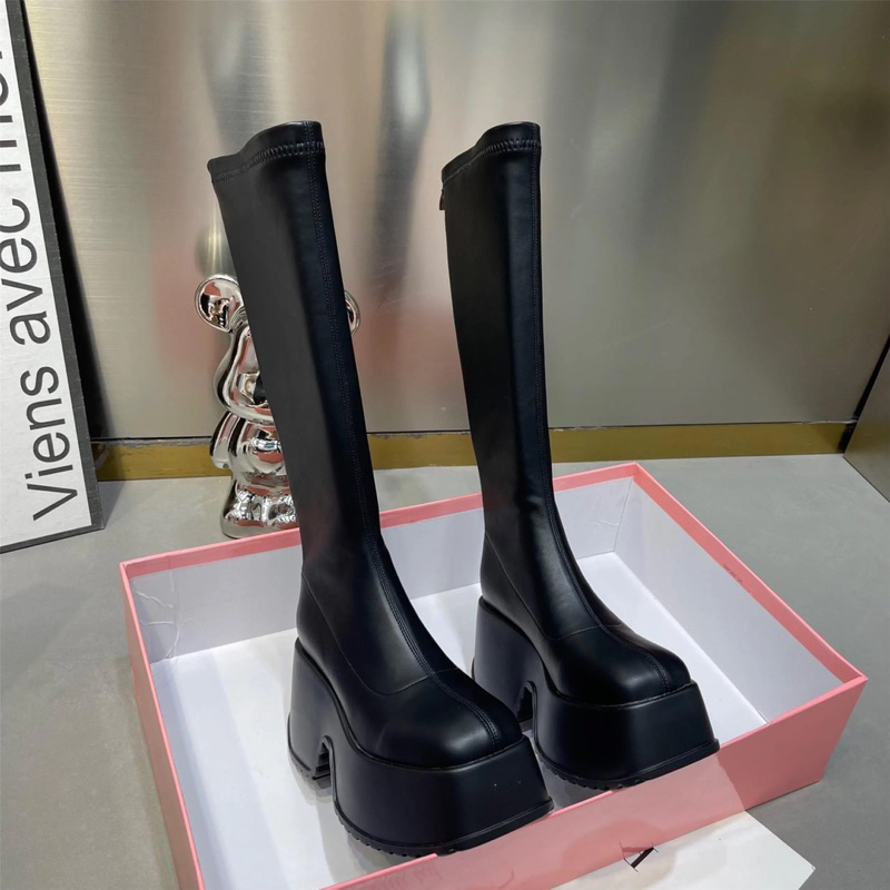 Bốt đùi  đế cao hàng quảng châu