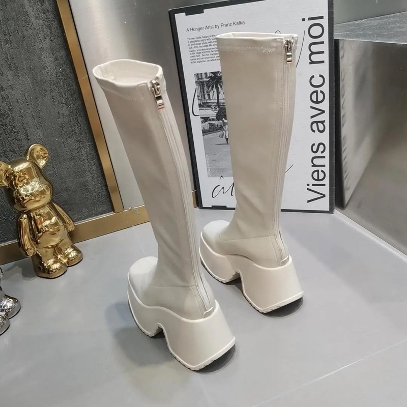 Bốt đùi  đế cao hàng quảng châu