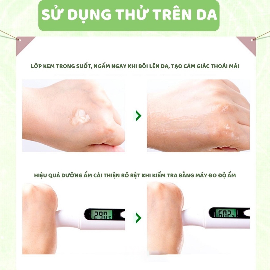 Mặt nạ nha đam dưỡng da Gel lô hội cấp ẩm SEOMOU nuôi dưỡng sâu và phục hồi hư tổn mặt nạ cấp ẩm chống khô da M29