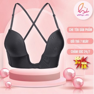 Áo Ngực Chữ U - Áo ngực nữ - bra chữ U, mặc hở cổ khoét sâu (chuyên dụng mặc đầm khoét sâu, Tặng dây trong hở lưng)