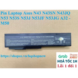 ⚡ Pin Laptop Asus N43 N43SN N43JQ N53 N53S N53J N53JF N53JG A32 - M50