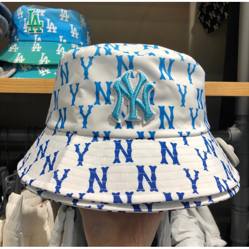 Mũ bucket tai bèo MLB mono Gradation Ny unisex nam nữ thời trang 2022
