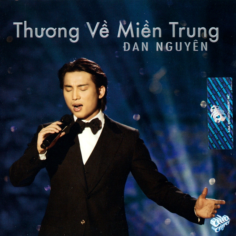 Đĩa CD Asia 374 - Thương Về Miền Trung (2015) - CD ĐAN NGUYÊN - CD Nhạc vàng Bolero - Phôi Phono Verbatim Bìa màu