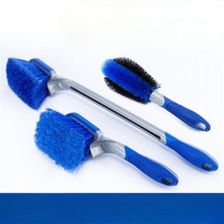 Bộ Dụng Cụ Bàn Chải Vệ Sinh Bánh Xe lazang màu xanh vệ sinh bánh xe tiện lợi - Khải Huy Scar