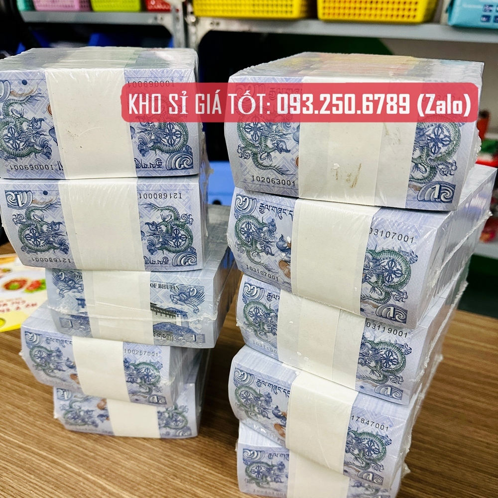 ⭐Siêu HÓT⭐ Tiền Con Rồng Thìn Bhutan Kỷ Niệm Lì Xì Tết Giáp Thìn 2024