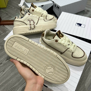 Giày M’LB CkunKy Monogram White Brown Lai Au Sc [ Full Box + Free Ship ]