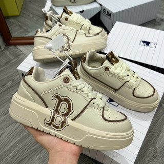 Giày M’LB CkunKy Monogram White Brown Lai Au Sc [ Full Box + Free Ship ]