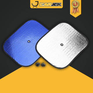 MIẾNG XỐP DÁN CỬA KÍNH Ô TÔ CHẮN NẮNG, CÁCH NHIỆT - Tấm Che Nắng Ô Tô - Tấm Chắn Nắng Ô Tô Loại Dày, Tráng Bạc