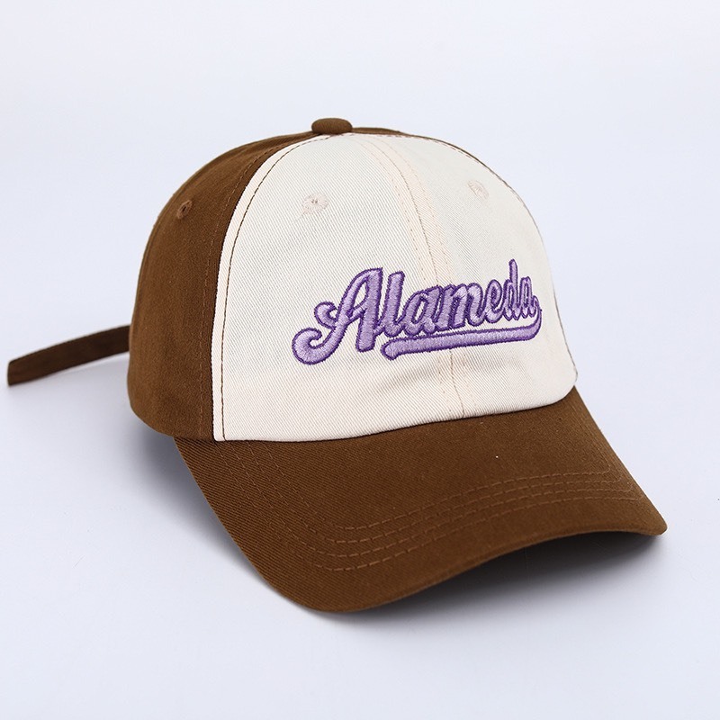 Mũ lưỡi trai thêu chữ Alameda nam nữ thời trang unisex đi học đi du lich form mềm thời trang