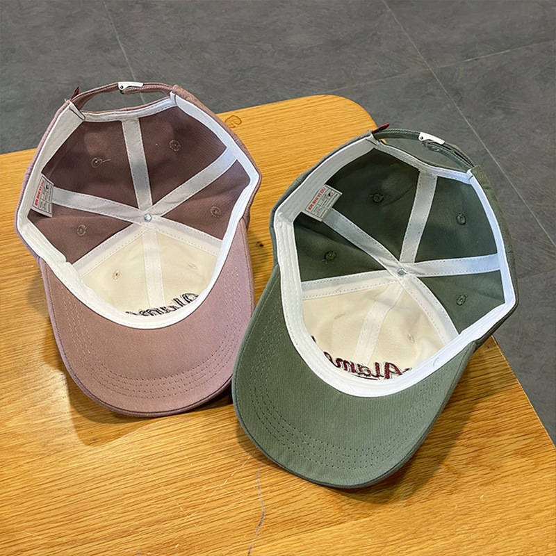 Mũ lưỡi trai thêu chữ Alameda nam nữ thời trang unisex đi học đi du lich form mềm thời trang