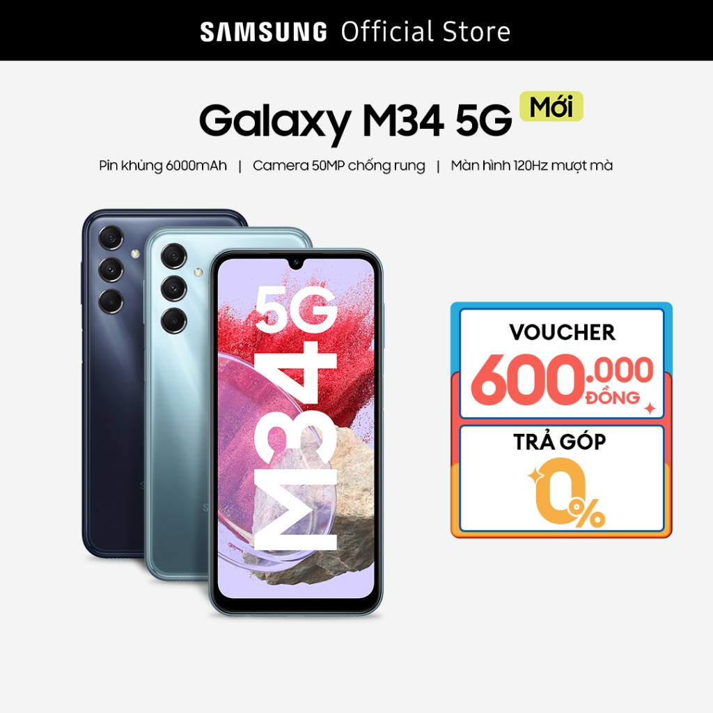 Điện Thoại Samsung Galaxy M34 8GB/128GB
