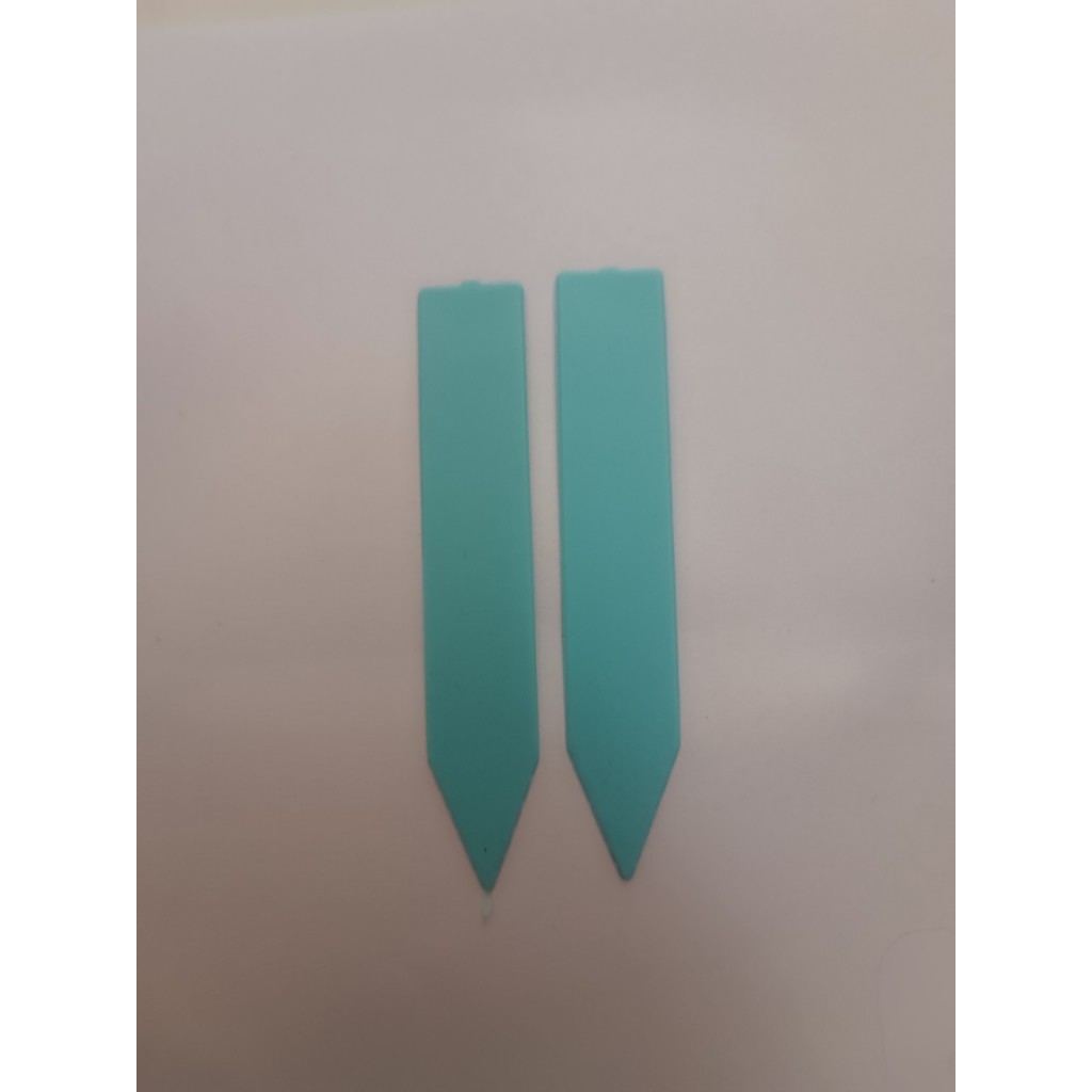 10 Bảng tên ghi chú cây trồng, thẻ que trụ cắm ghi nhớ tên cây trồng nhựa PP kích thước 10x1,8cm