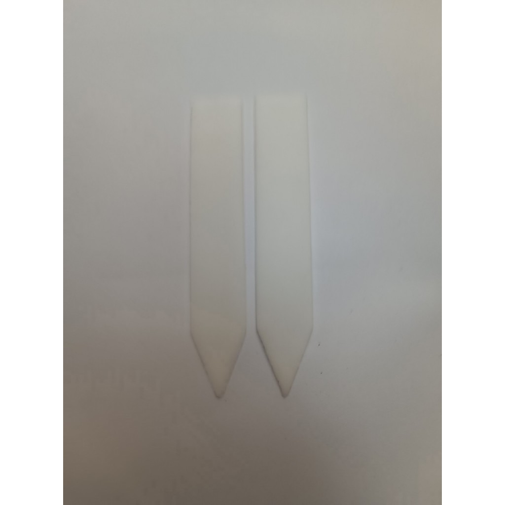 10 Bảng tên ghi chú cây trồng, thẻ que trụ cắm ghi nhớ tên cây trồng nhựa PP kích thước 10x1,8cm