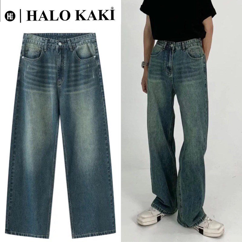 XANH NGỌC JEANS WASH HALO CỰC CHIẾN
