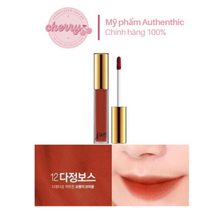 Son Kem Lì Last Velvet Lip Tint Màu 12 - Cam Cháy