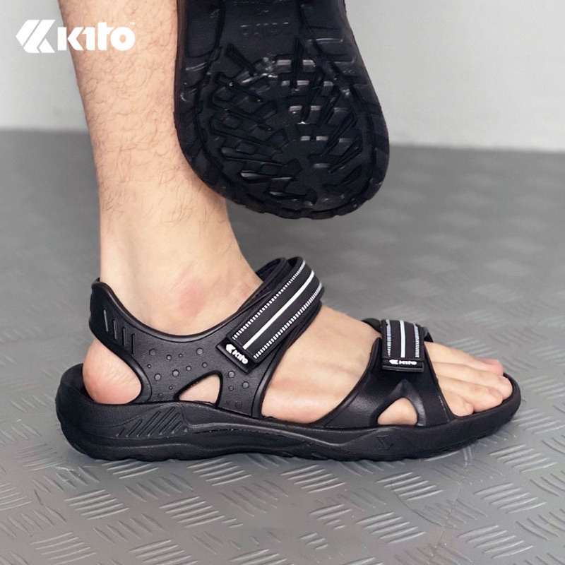 Dép sandal siêu nhẹ, không thấm nước, đi được mọi địa hình hiệu KITO thái lan AI15 có size 44