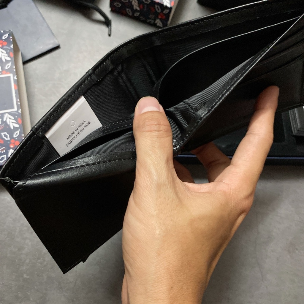 Ví nam kèm móc khoá full box TOM MY HILFIGER size 9x11cm đủ màu