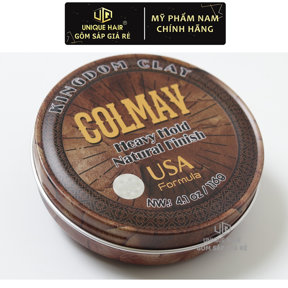 Sáp vuốt tóc Colmav Clay Kingdom 116g & 56g - new 2023 + Quà Tặng