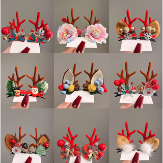 Kẹp tóc Xinh Nhiều Mẫu Cho Mùa Noel Giáng Sinh
