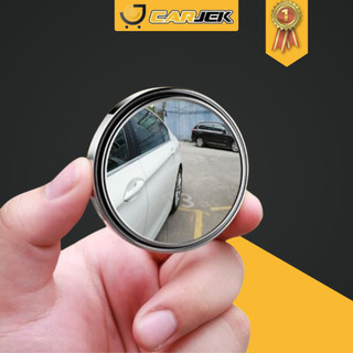 Combo 2 Gương Cầu Lồi Xóa Điểm Mù Không Viền Xoay 360 độ Gắn Gương Chiếu Hậu Ô tô